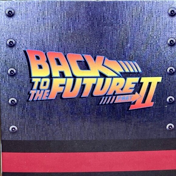 Jada Toys Back To The Future ll Time Machine Hollywood Rides 1/32 Model NIP 2022 - Picture 6 of 10